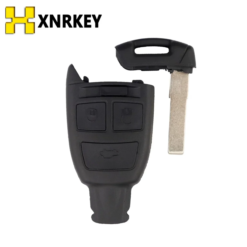 

XNRKEY Replacement Smart Card Remote Car Key Shel for Fiat Croma Punto 500 With Emergency Small Blade SIP22