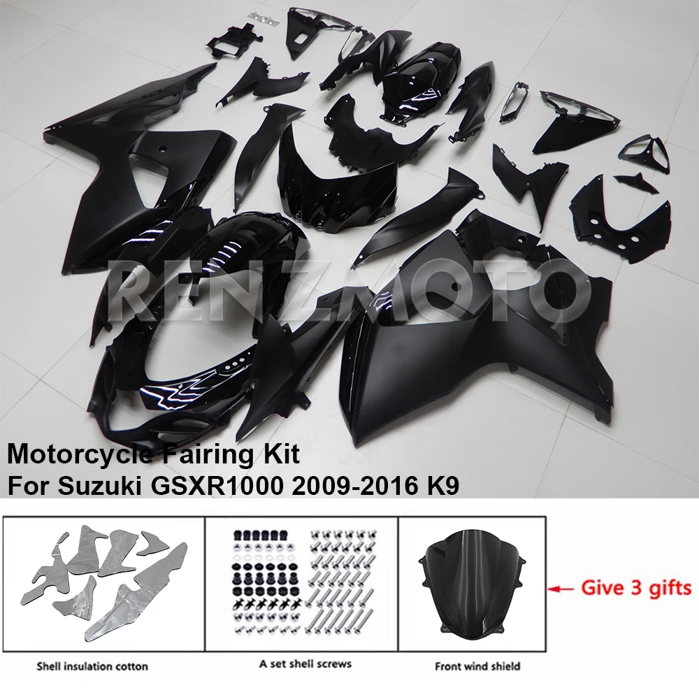 

Motorcycle Fairing Set Body Kit Plastic For Suzuki GSXR1000 GSX-R1000 2009-2016 K9 Accessories Injection Bodywork S1009-109a