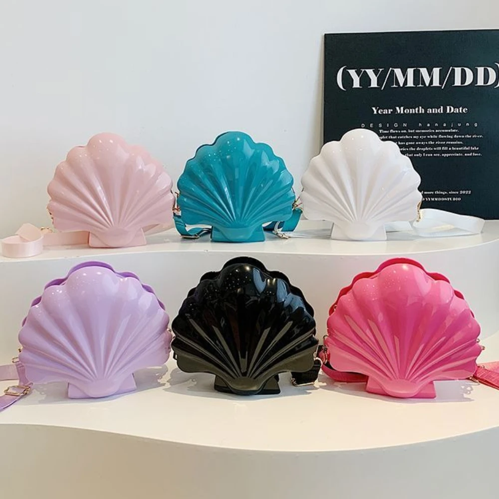 

Сумки-ракушки на молнии, нерегулярная сумка через плечо, модные женские сумки с замком, модная сумка на четыре сезона 2025 года