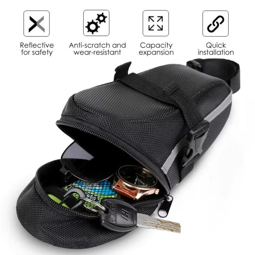 Universal Bicycle Saddle Bag B - огляд і ціна Mountain Biking Oxford
