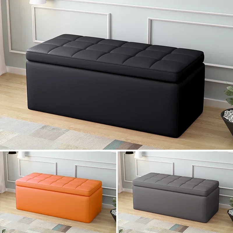 Living Room Sofa Storage Stool Modern Simple Home Furniture Leg Supporter Storage Stool Multifunction Tabouret De Stockage