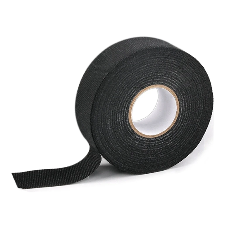 Black Car Flannel Tape Flame Retardant Insulating Adhesive Tape Velvet Harness Tape