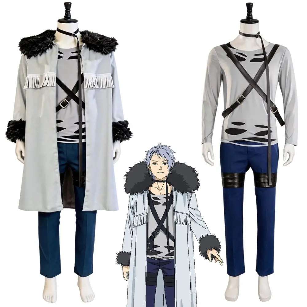 

Anime Sousou no Frieren Wirbel Cosplay Adult Men Costume Uniform Coat Roleplay Fantasia Outfits Halloween Carnival Party Suit
