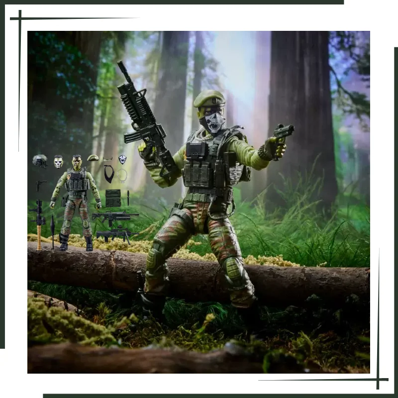 

【Ready Stock】Special Forces G.I. Joe Legendary Collection - Special Operations Forces Soldiers Collectible Toy Gift
