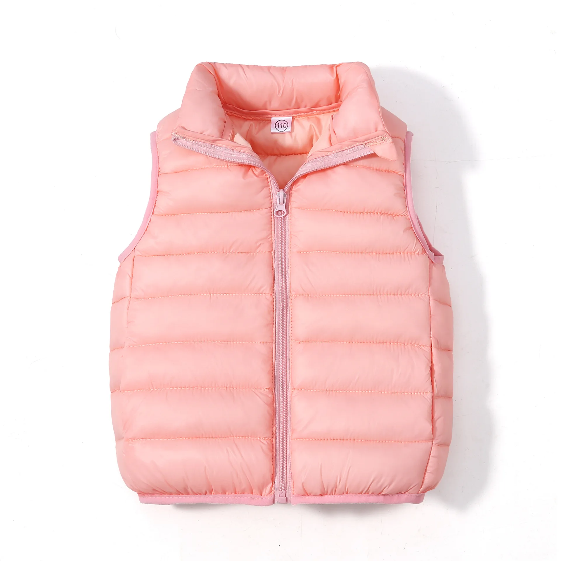 Childrens Winter Clothing 2024 New Vest Spring and Autumn Outwear Boys and Girls Warm Vest