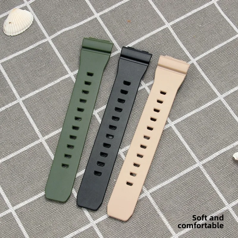 الراتنج TPU الإفراج السريع حزام ساعة اليد أسود أزرق أخضر أبيض ل كاسيو المرأة G-SHOCK مثمنة البلوط GM-S2100 نموذج 16 مللي متر