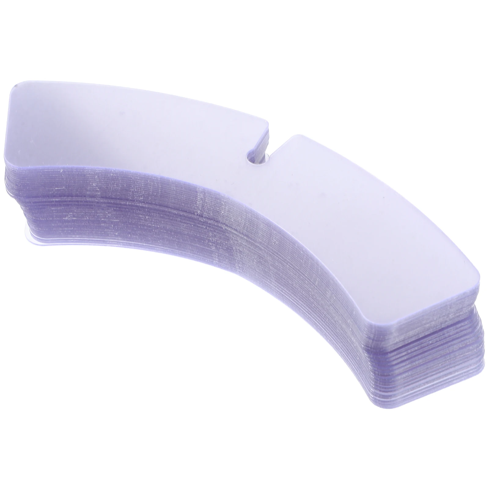 100 Pcs Shirt Collar Support Grip Military Neck Shirts Stays for Holder Inserts Mens