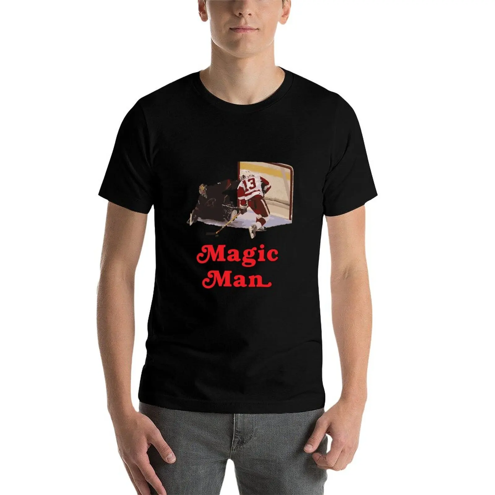 man Dangle cotton quality The high Magic shirt personalised shirt Man T-Shirt t t Datsyuk -