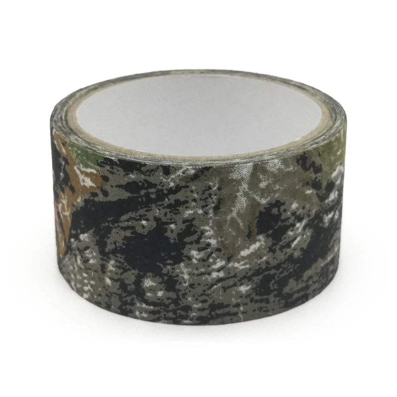 5M Outdoor Duct Camouflage Tape WRAP Hunting Waterproof Adhesive Camo Tape Stealth Bandage Military 0.05m x 5m /2inchx196inch