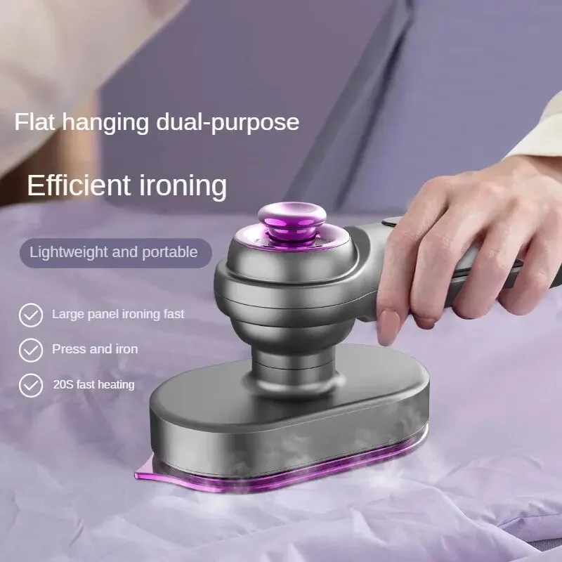 Portable Hand Held Hanging Ironing Machine Mini  Iron   Travel Dry And Wet Ironing Machine  Engine Dormitory
