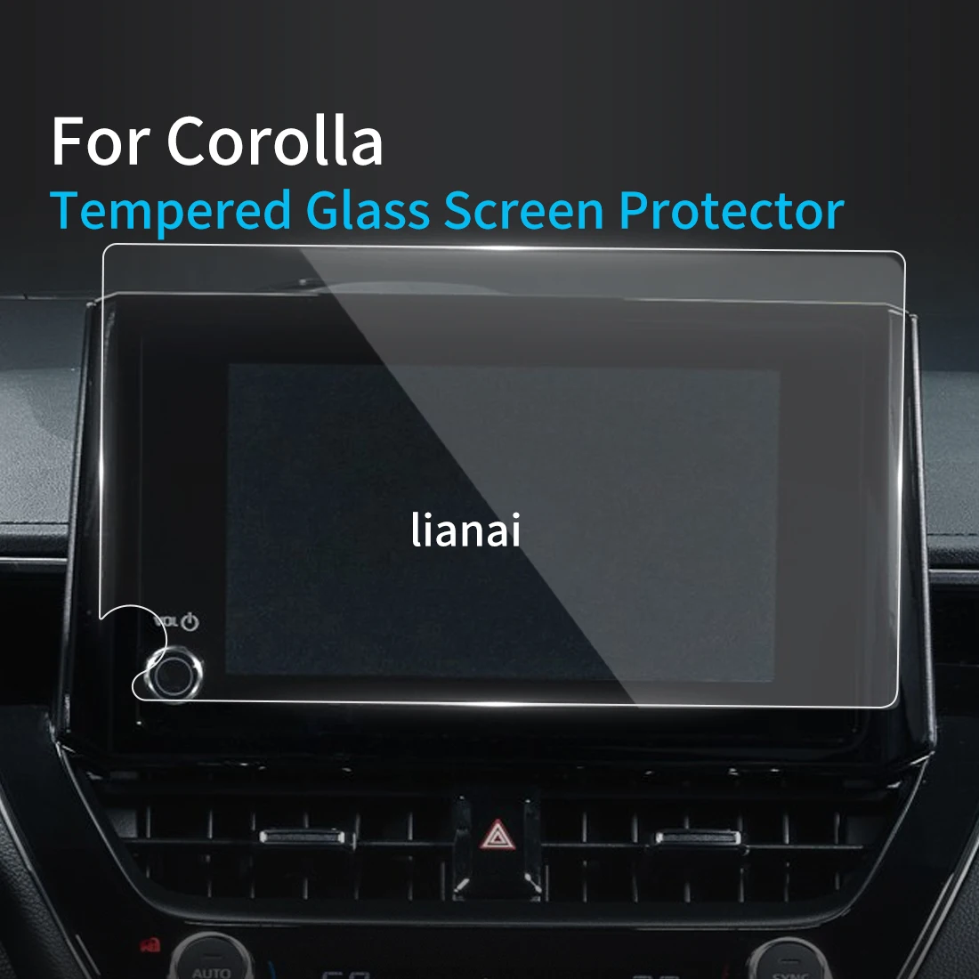 

Screen Protector Tempered Glass Protective Film Carplay Dash Panel Media Video Car Interior Accessories For TOYOTA Corolla 2024