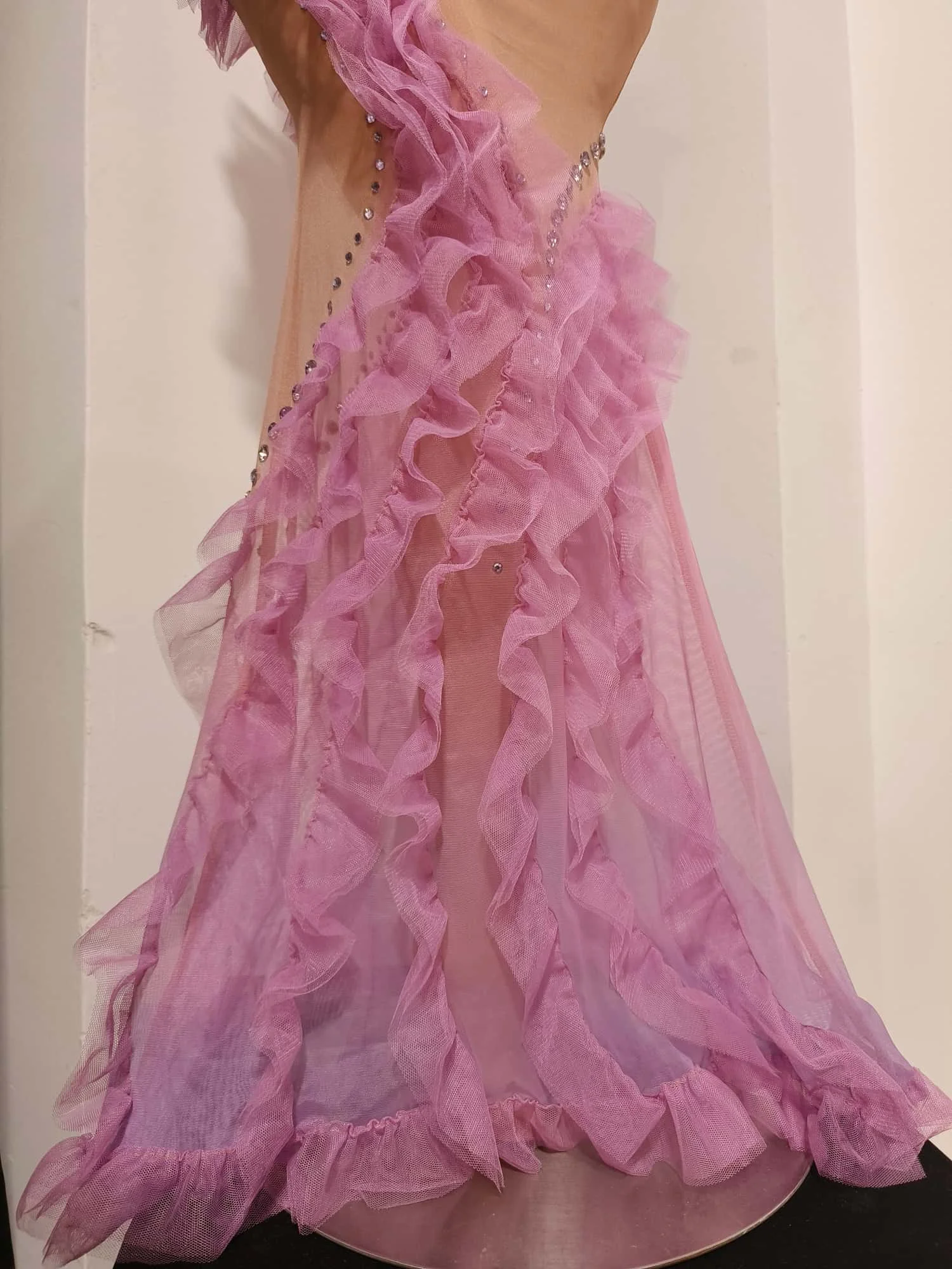 Sukienka na bal, urodziny, elegancka suknia wieczorowa w stylu syreny, seksowny kostium sceniczny do klubu nocnego, zdobiona błyszczącymi cyrkoniami, Zijuan