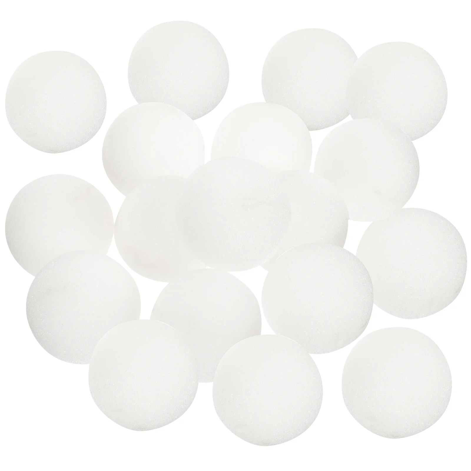 

20 Pcs White Clown Nose Sponge Ball Accessories Makeup Costume Props Party Dress 20pcs Circus Supplies