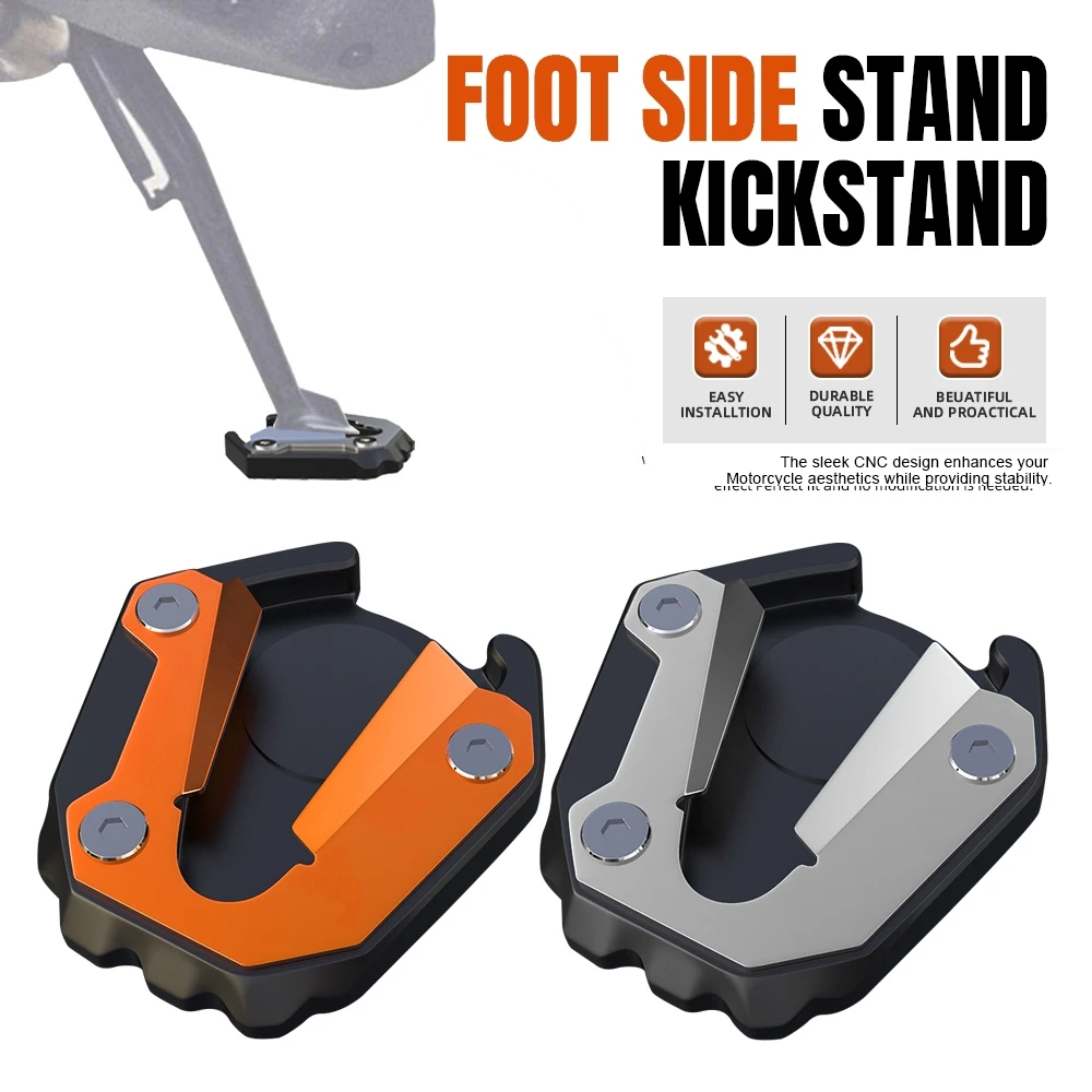 For Adventure 1290 Adv S 1290 Super Adventure 2021 2022 2023 Motorcycle Foot Side Stand Extension Kickstand Support Plate Base