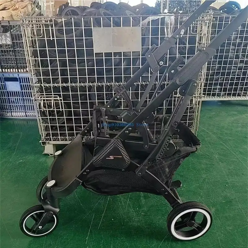 K9FF 어린이 유모차 앞 팔걸이 유모차 고무 휠 Yoya Max용