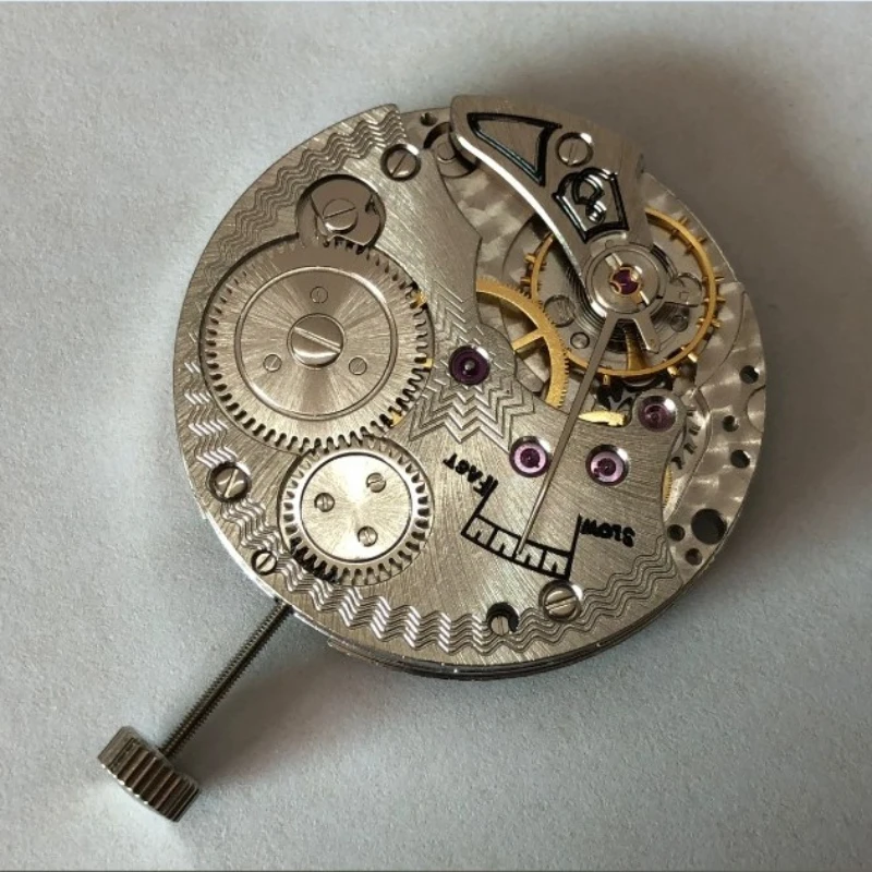 Genuine Goods Ou St3621 (Eta6498) Hand Roll Movement 17 Diamond Second Hand 6 Points Suitable for Pilot Watch