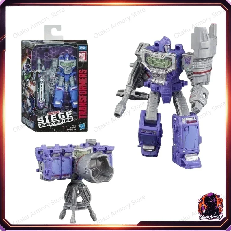 (In Stock) Hasbro Transformers WFC Siege WFC‑S36 Refraktor Deluxe Class Collectible Action Figure Model Hobby Gifts