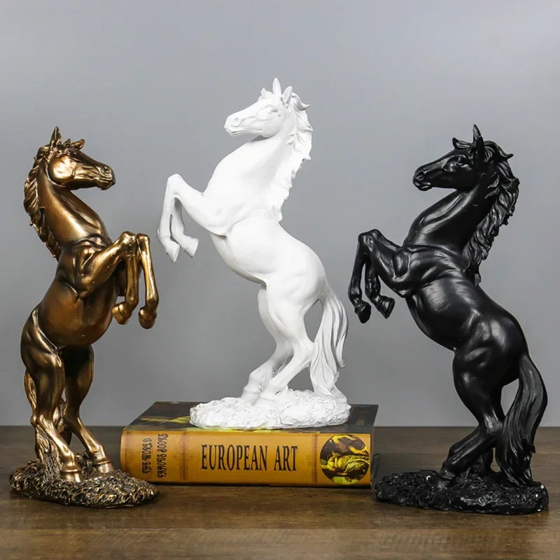 

Resin Crafts Horse Statues Decorations Ornaments Ornaments Statues Sculptures Window Displays Gifts Ornaments Home Accessories