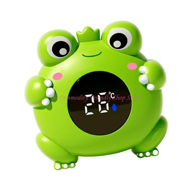 

85AE Frogs Shaped Digital Water Thermometers Fast Readout For Infant Bath Safety Temperature Monitoring Tool