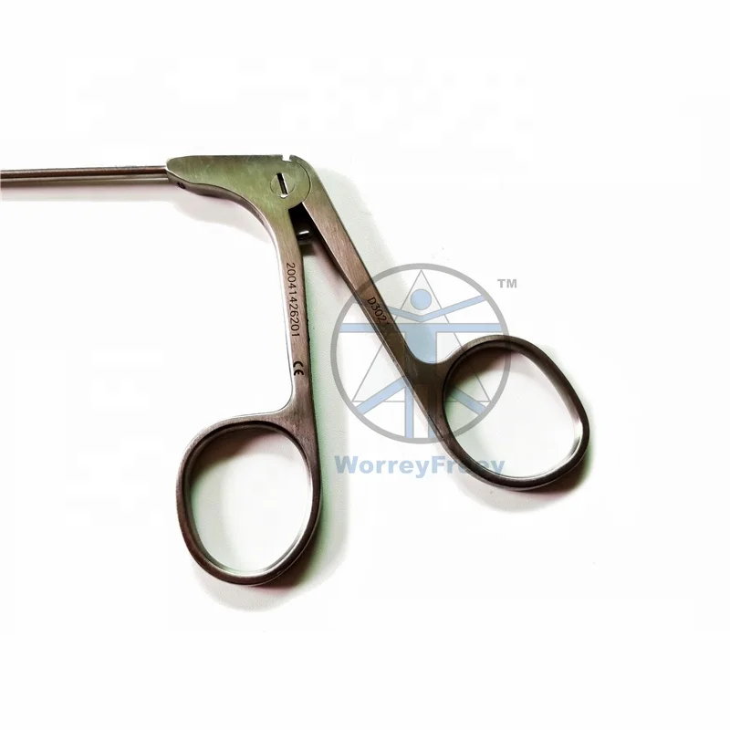 ENT endoscope instrument Micro laryngeal scissors straight, 2*230 laryngoscope surgical instruments