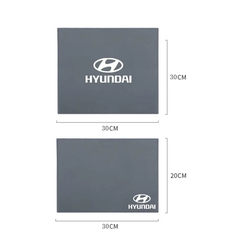 غسيل السيارات الراقية منشفة من الألياف الدقيقة تنظيف السيارات تجفيف القماش لشركة هيونداي إلنترا أكسنت توكسون i30 i10 i20 فيلوستر كونا