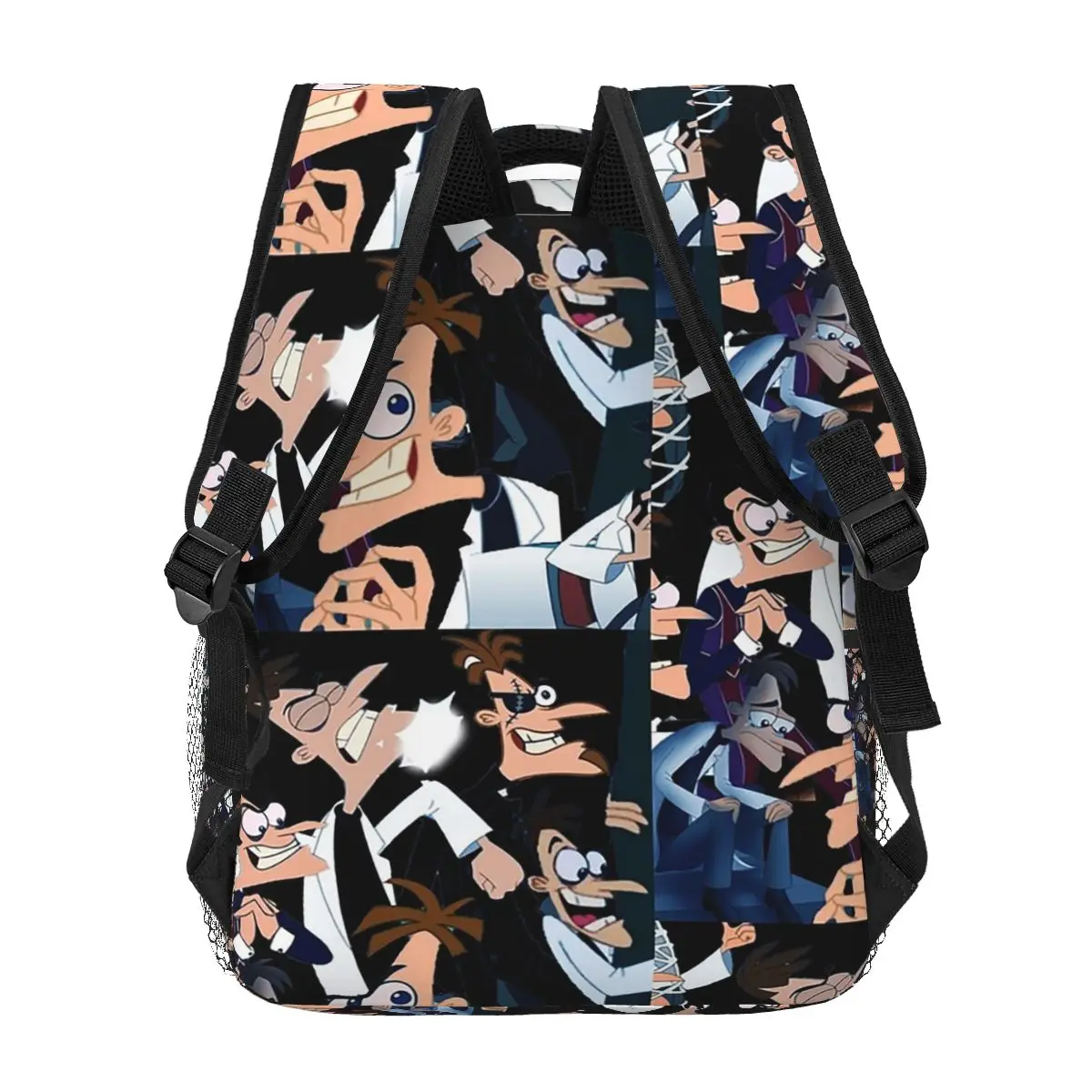 Doofenshmirtz Phineas und Ferb Collage Design Rucksäcke Jungen Mädchen Bücher tasche Studenten Schult aschen Reise Rucksack Umhängetasche