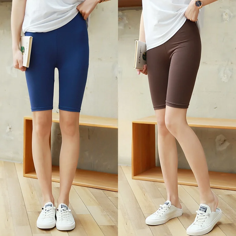 

Женские модальные тонкие летние уличные брюки большого размера Fat MM Five Seven Bot Pants Нижнее белье Se Pants