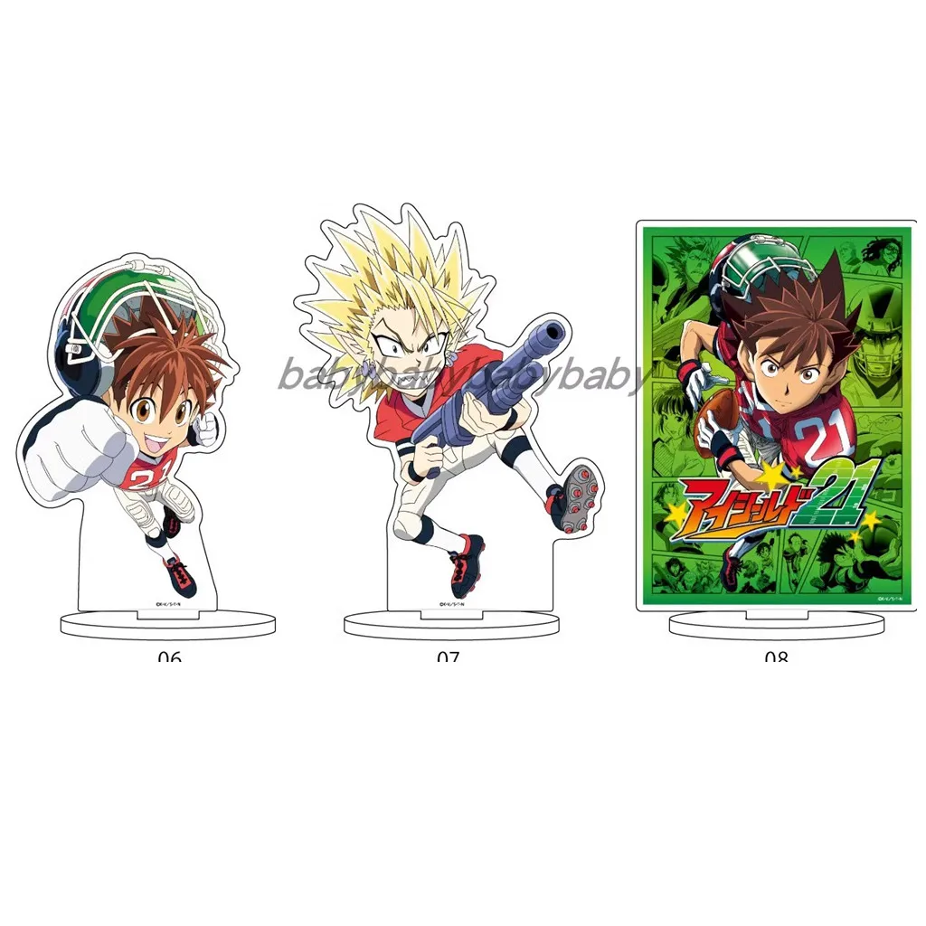 

Anime 21 Acrylic Stand Doll Hiruma Yoichi Kobayakawa Sena Figure Model Plate Cosplay Toy for Gift