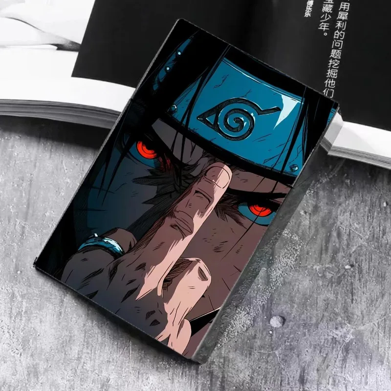 

Naruto PVC Cigarette Case Kakashi Sasuke Anime Figure Cartoon Storage Box Toy for Man Anime Merchandise Decoration Birthday Gift
