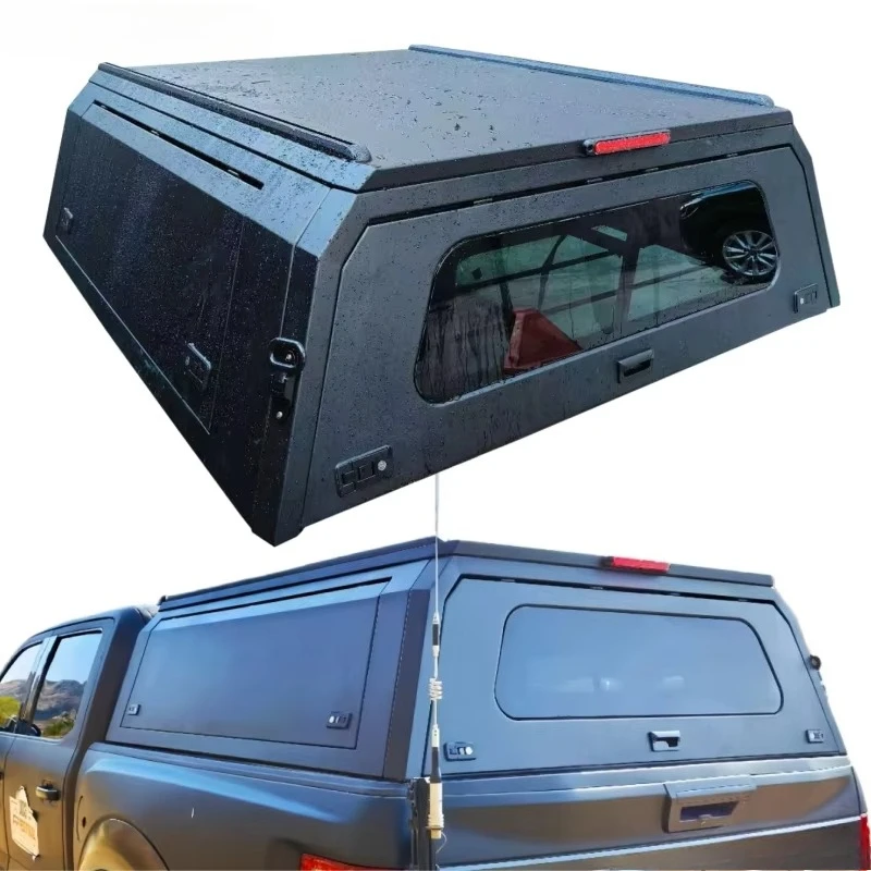 2023 2024 2025 F150 5.5 6.5 Feet Hardtop Short Bed Smart Cap Aluminum Camper Shell Truck Toppers Hard Canopy