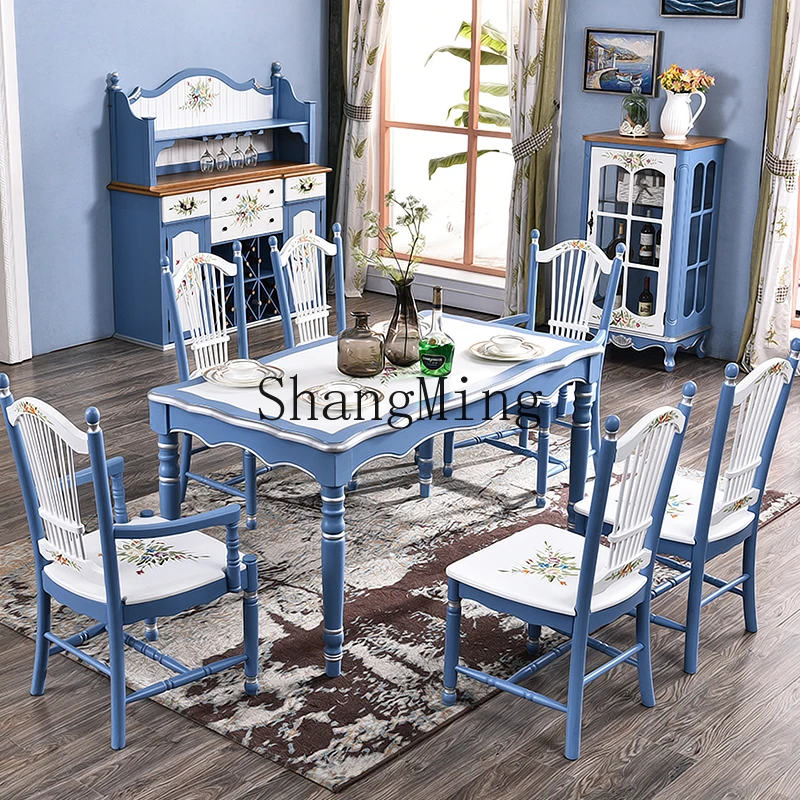 Lxy Solid Wood Dini…