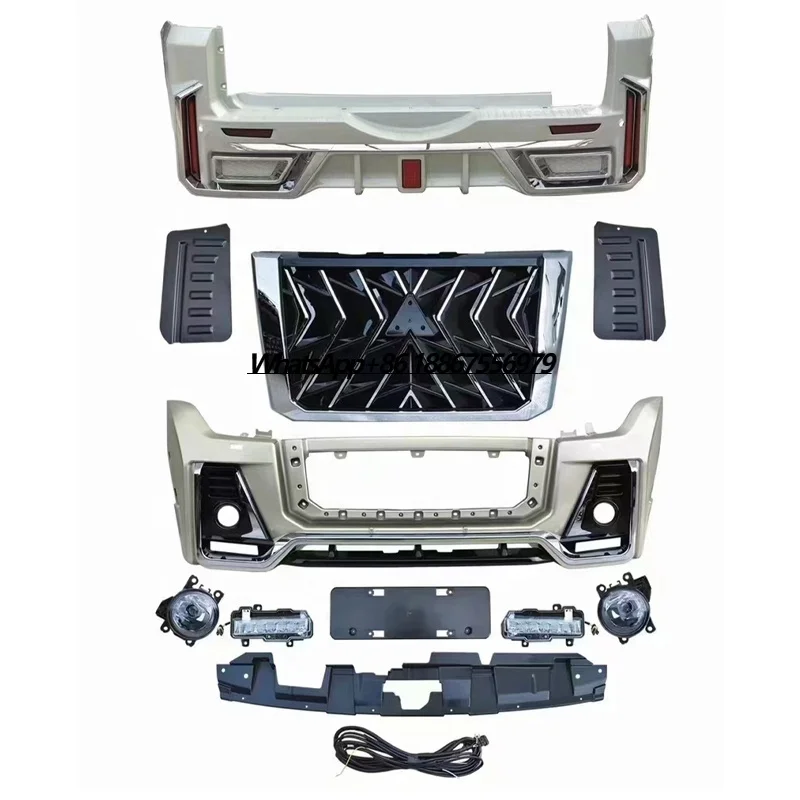 

Pajero V93 V97 V98 Car Bumpers Bodykit Upgrade New Front & Rear Bumper in ABS Material