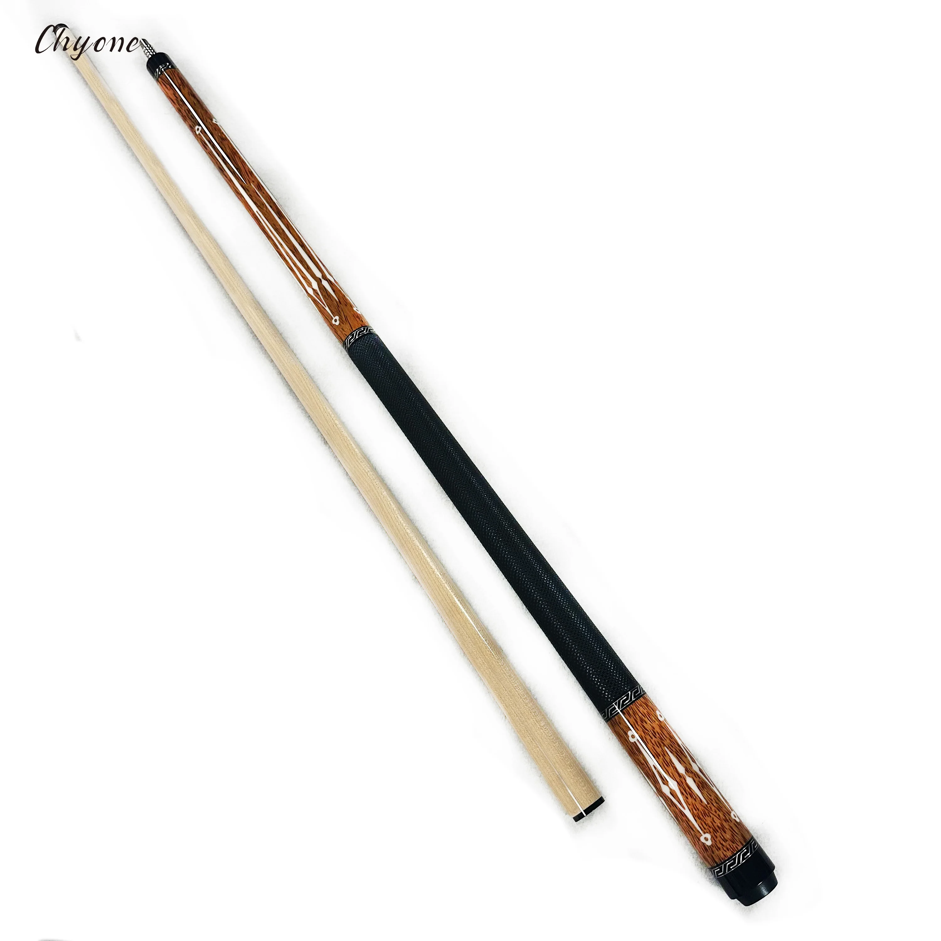 

Inlay pool cues custom black ebony square core highend handmade billiard cues for sale