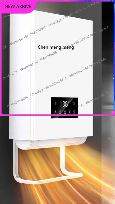 

M138 Home Use Warm Air Heater Bathroom Shower Wall-Mounted Electric Heater No Drilling Required