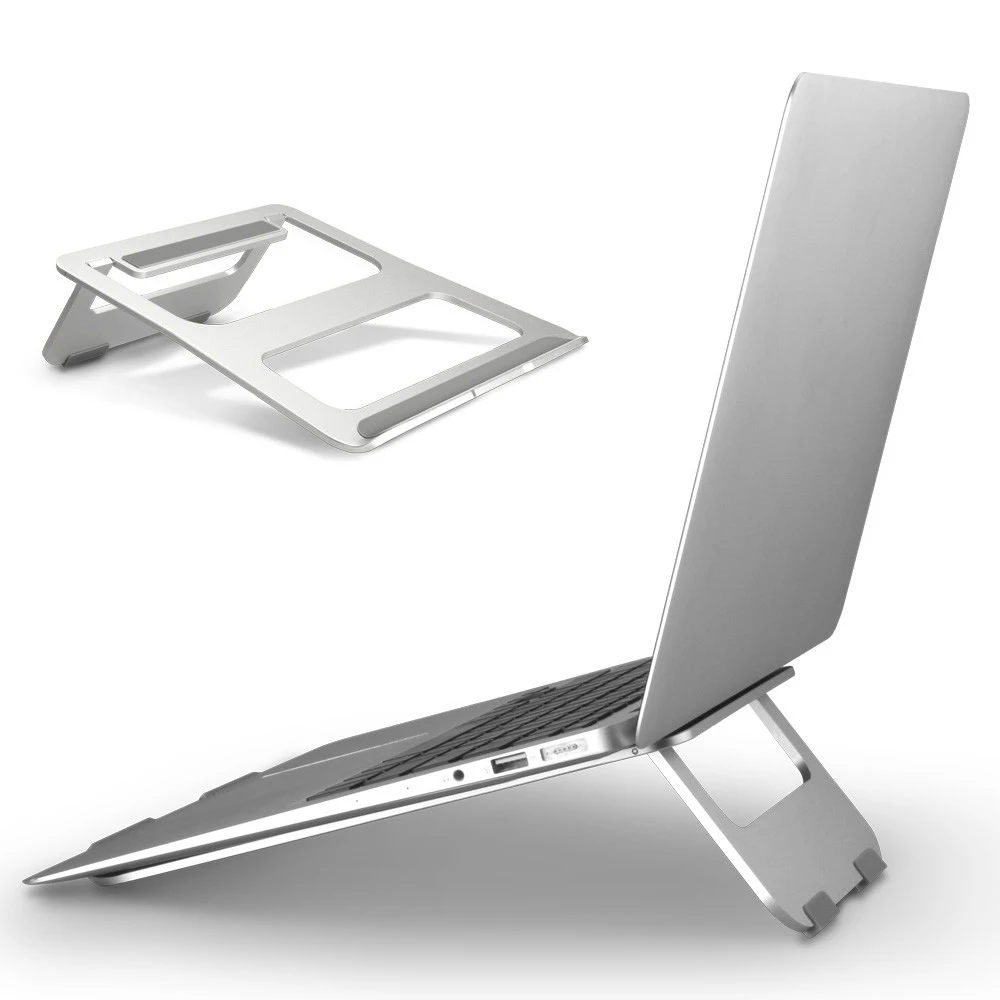 

Aluminum Alloy Tablet Holder For Macbook Laptop Stand Holder Accessories Raise Computer Desktop Heat Dissipation Anti-Skid Stand