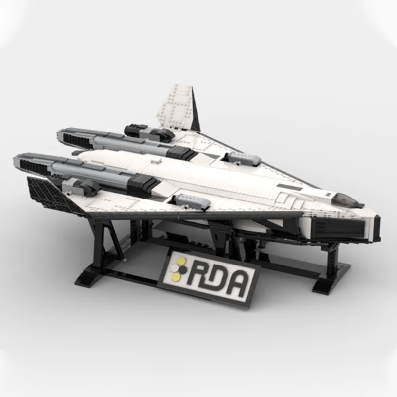 4751pcs MOC Valkyrie SSTO TAV 37B Class Shuttle Avatar Model Building Blocks Craft Art Creative Education Display Assemble Idea