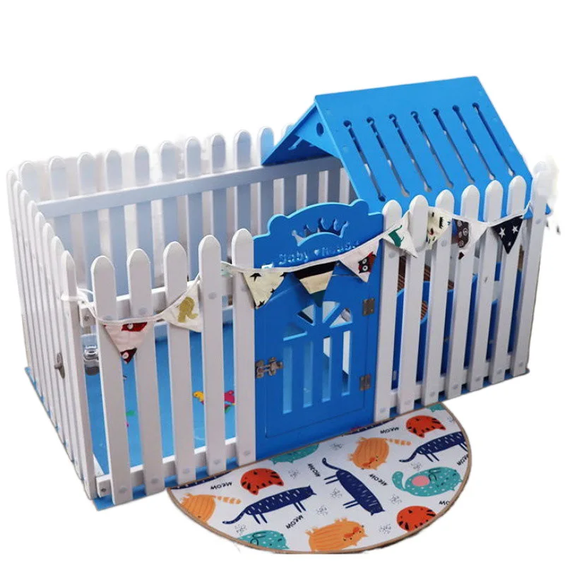 

Pet dog villa large house plastic fence cage dog house indoor small dog fence