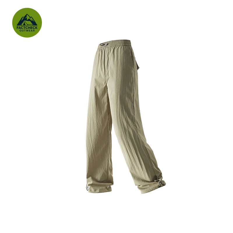 FACTCHECK High Quality EU US Size Men Summer Ice Silk Pants, Lightweight Draping Quick Dry Trousers