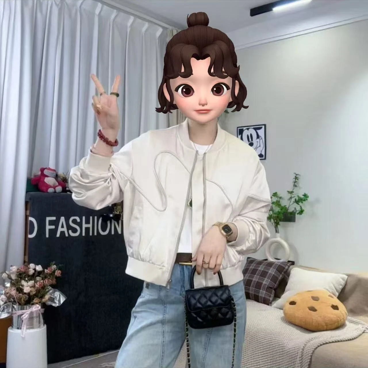 Women Fashion Casual Cropped Jacket Spring Autumn Loose Short Coat Simple Versatile Streetwear Outerwear 2026 New Lady Tops