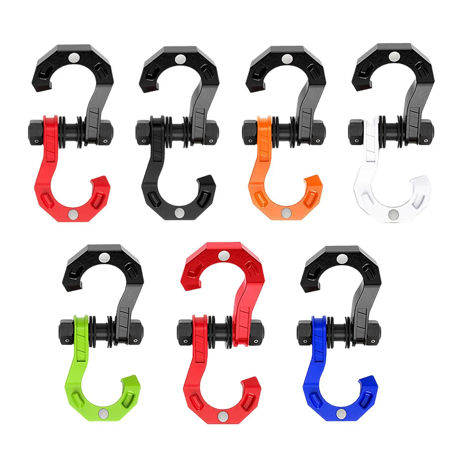 D Ring Split Shackle Heavy Duty Shackle for Towing Winch Truck ATV UTV