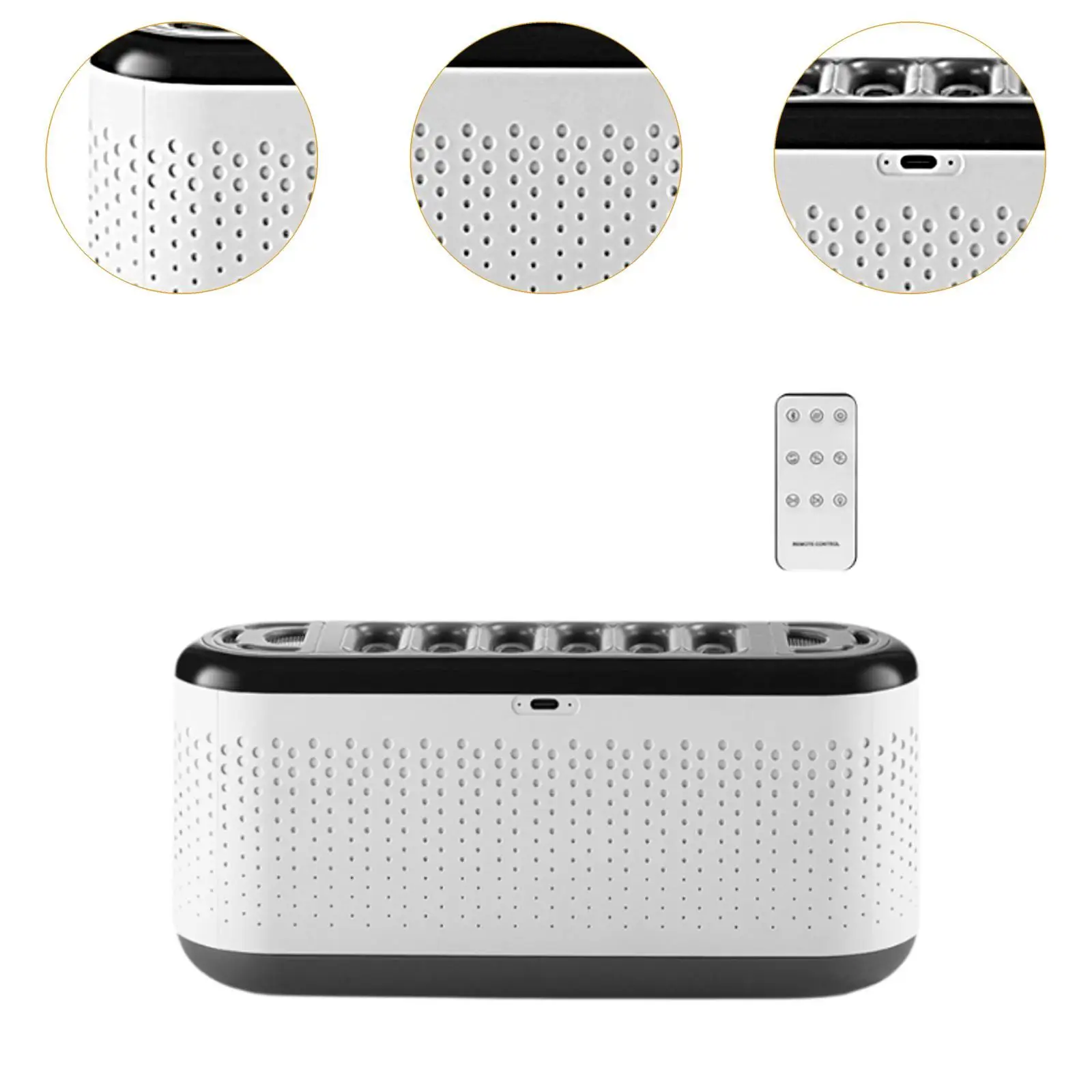 Миниатюрный увлажнитель воздуха, бесшумный парогенератор, Регулируемые режимы, портативный Настольный увлажнитель для тумбочки, офиса, гостиной, спальни, подарок