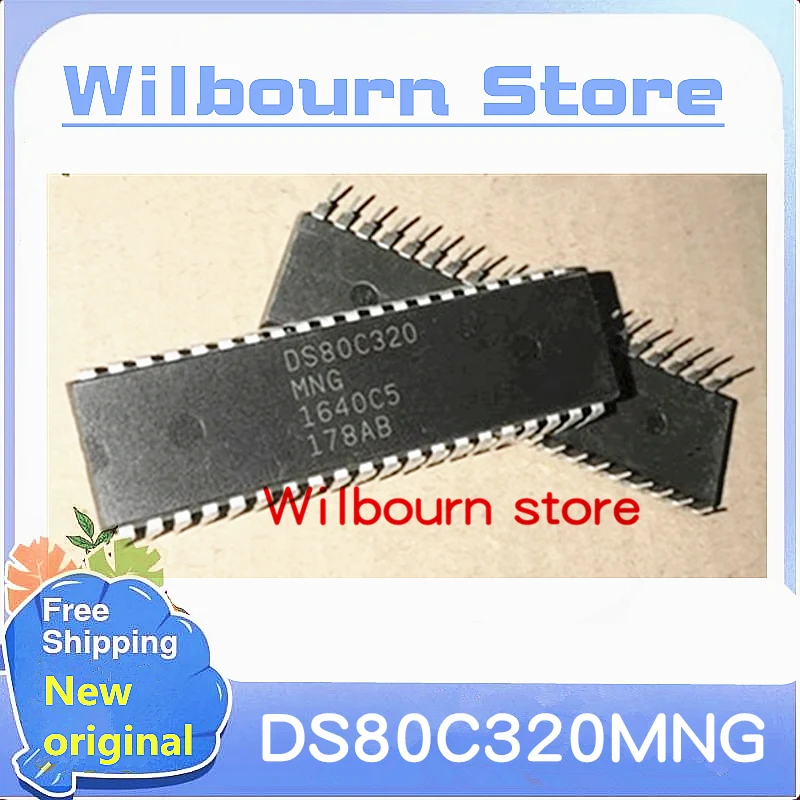 

New Original 10PCS/LOT DS80C320 DS80C320MNG DS80C320MCG DIP40