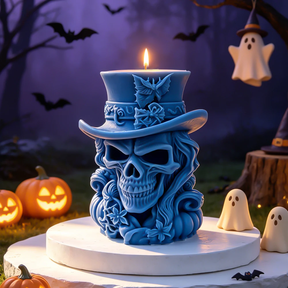 ハロウィンスカルシリーズシリコンモールドミイラスカルフォーム - Soap Making Recipes のレビューと価格