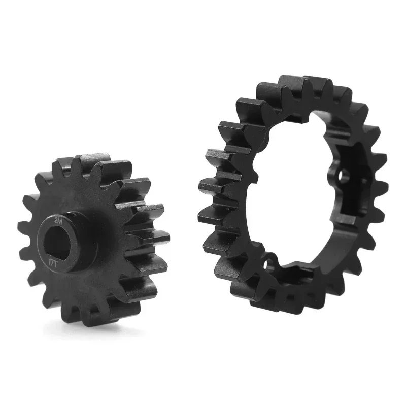 Engrenagem de metal principal 23T Spur Gear 10T 17T Pinhão 6449 para carro RC Trxs 1/5 X-Maxx 1/10 E-Revo 2.0