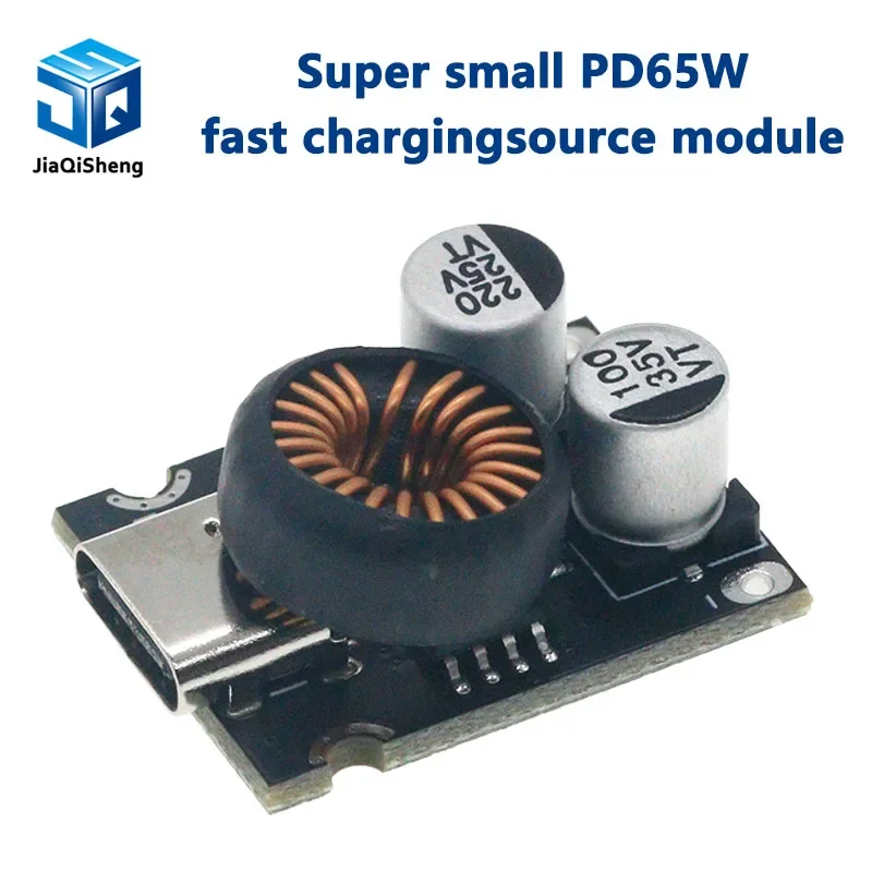 DC-DC Power Buck Module 12-30V to PD2.0/PD3.1 QC3.0 Fast Charging Single USB Charging Converter Board