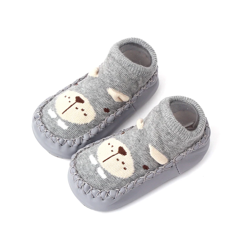 Toddler Baby Socks  Soft Bottom Cute Cartoon Non-Slip Flat Shoes Newborn Girl Boy Indoor Floor Socks Soft Bottom Shoes Socks