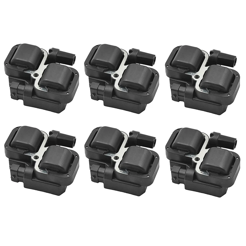 

6 Pcs Car Ignition Coil High Voltage Package For Mercedes-Benz A/B/C/E/R/M/S/G-CLASS CLK CLS SL SLK SLR Parts 0001587303