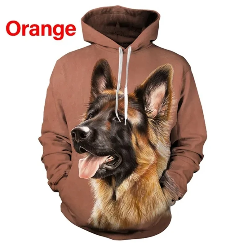 Unisex Funny Dog 3D Printed Cute Hoodie German Shepherd Hoodie Tops Casual Fashion Pullovers Sweater Hooded Mens Clothes Hoody