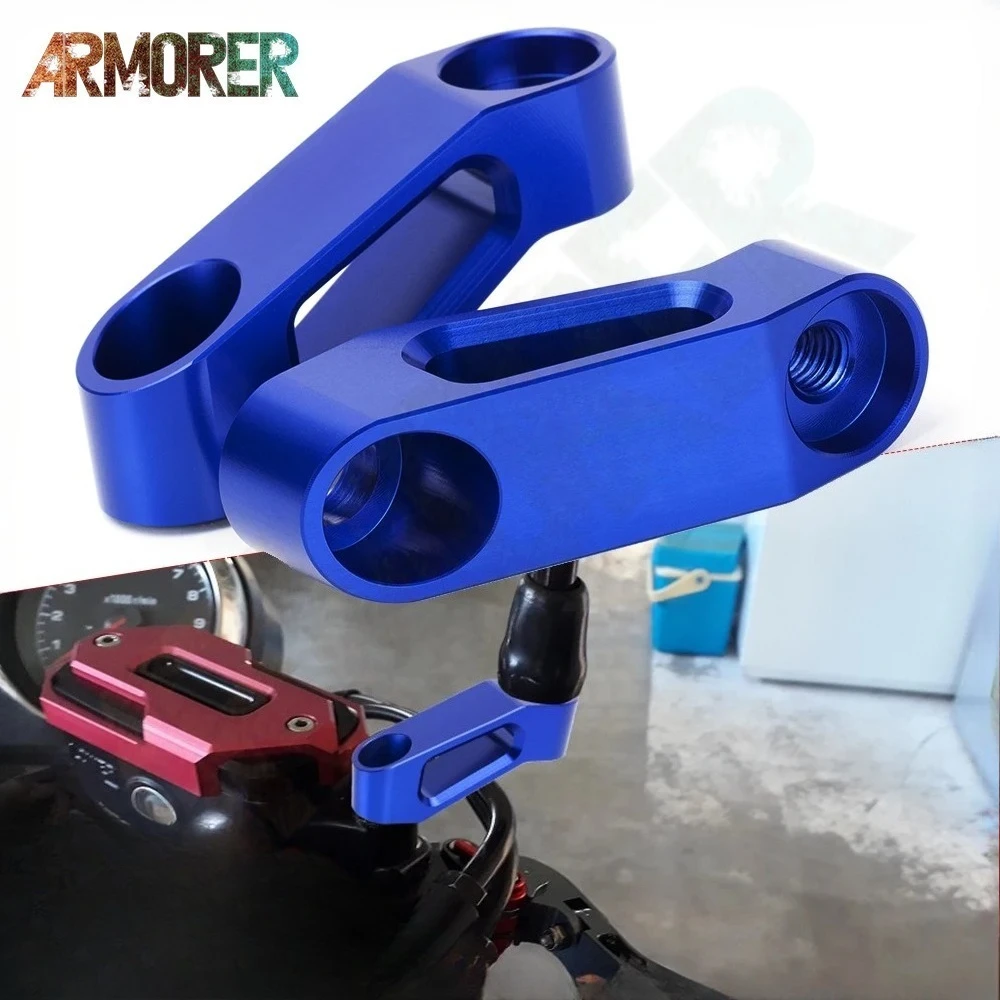 

10MM 8MM Motorcycle Rearview Mirrors Extension Riser Extend Adapter For CB1000R CB 1000R CB1000 R CB 1000 R 2008 - 2022