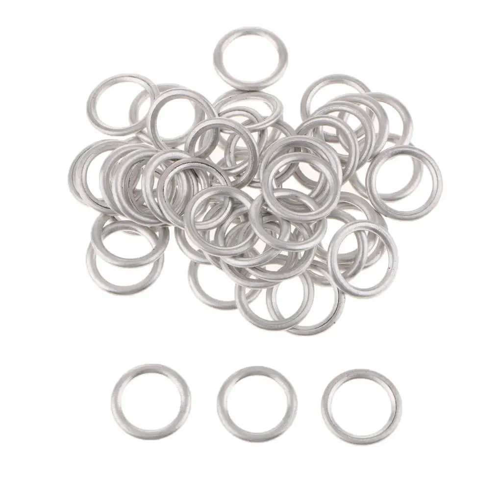 

Car Magnetic Oil Drain Plug Gasket Metal Sealing Ring Kit for Audi Q5 Q7 A4 Engine Oil Pan Fix